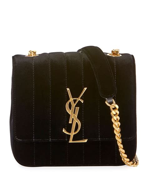 ysl velvet shoulder bag|YSL vicky bag.